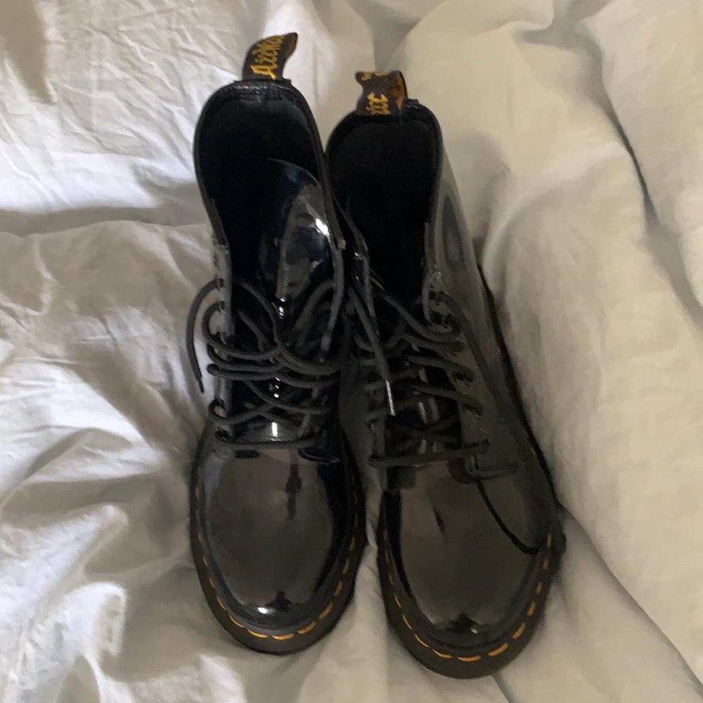 Doc Martens Patent Leather Boots